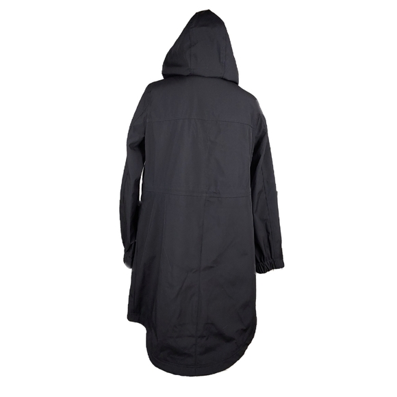 NWT DKNY $200 Ladies Water Resistant Hooded Adjustable Waist Long Lined Parka - Picture 12 of 12